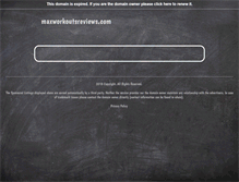 Tablet Screenshot of maxworkoutsreviews.com